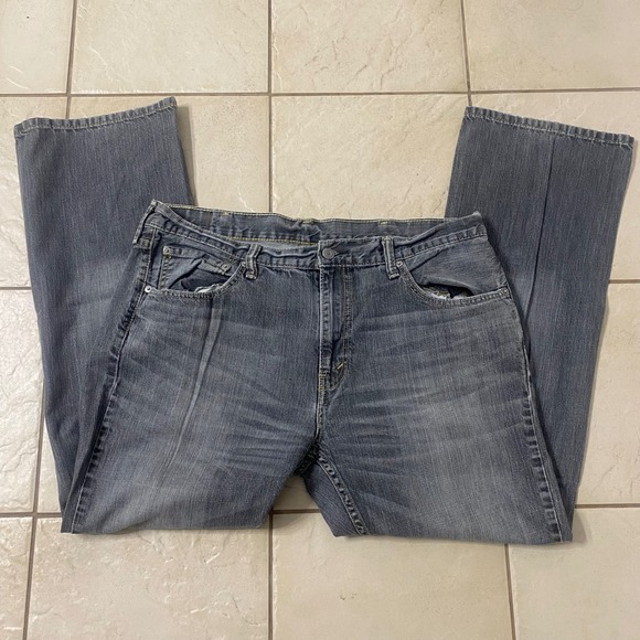 Levi Strauss Signature Other - Levi Strauss Co 527 Bootcut Jeans Mens W38 L32‎ Grey Denim Pants